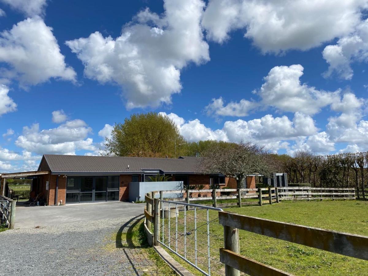 Unique Equestrian Lifestyle Bed & Breakfast Tamahere Exterior photo